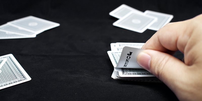 Opening the playing cards